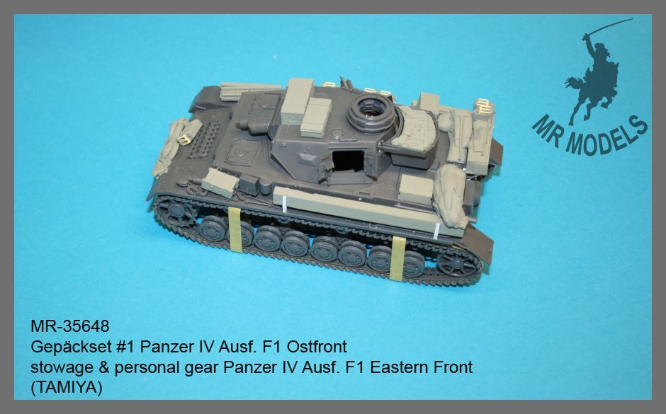 German Panzer IV Ostfront stowage German Panzer IV Ostfront stowage