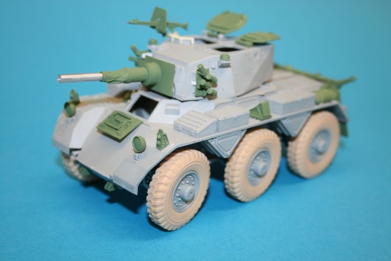 German Border Police Saladin FV 601(D) upgrade & gun barrel German Border Police Saladin FV 601(D) upgrade & gun barrel