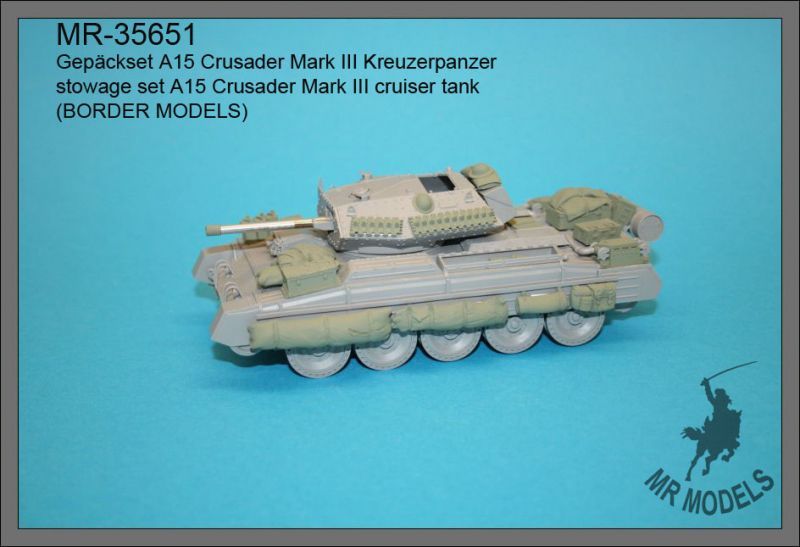 British Crusader Mk III stowage British Crusader Mk III stowage