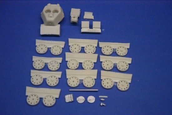 Russian/ Soviet T-34 mod 1943 ChTZ conversion