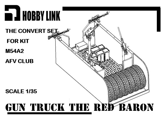 US M54 RED BARON Gun Truck Conv US M54 RED BARON Gun Truck Conv