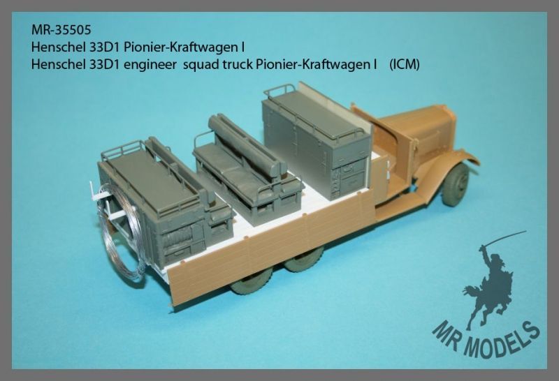 German Henschel 33D1 Engineer truck German Henschel 33D1 Engineer truck