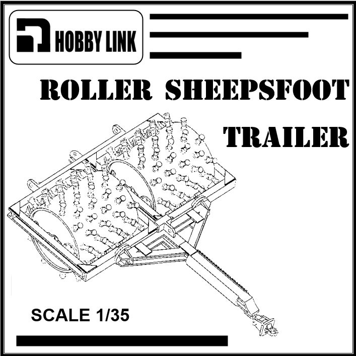 US Sheepsfoot roller US Sheepsfoot roller