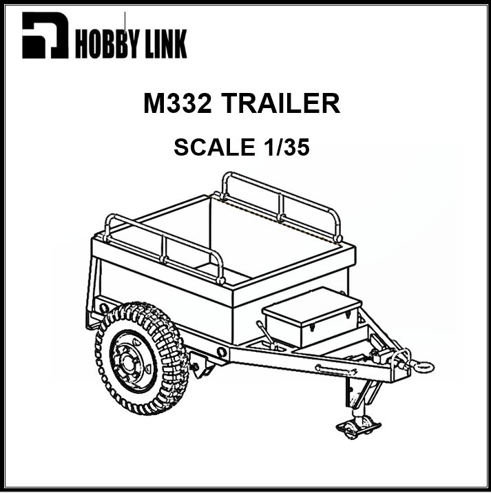 US M332 ammo trailer US M332 ammo trailer