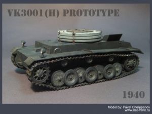 German VK 3001 (H) turret weight simulator rings German VK 3001 (H) turret weight simulator rings