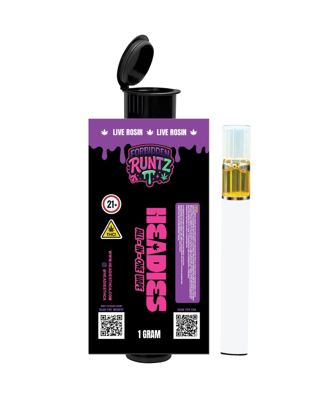 Forbidden Runtz All-In-One Disposable Vaporizer