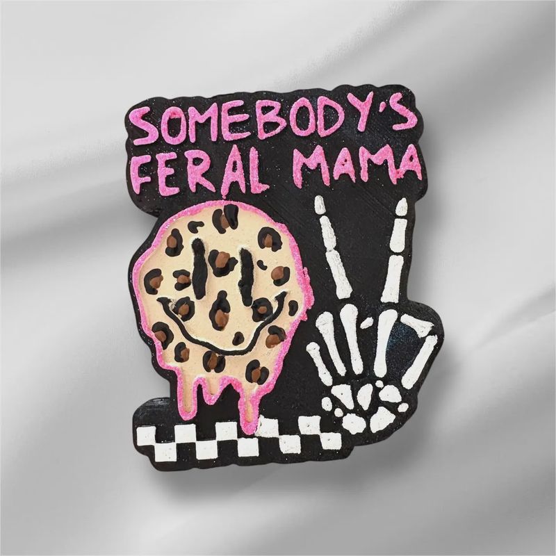 Somebody’s Feral Mama Car Freshie
