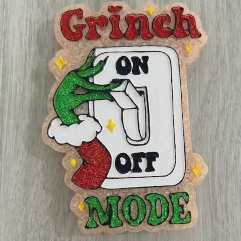 Grinch Mode Light Switch Car Freshie