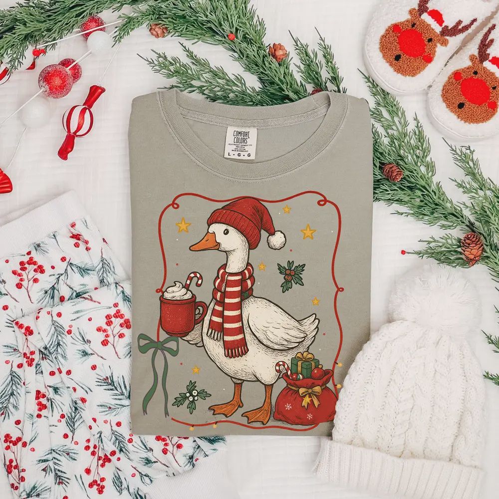 Christmas Goose Sweater