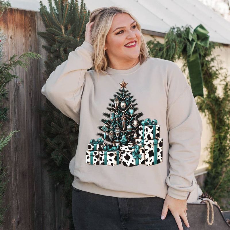 Teal Christmas Sweater