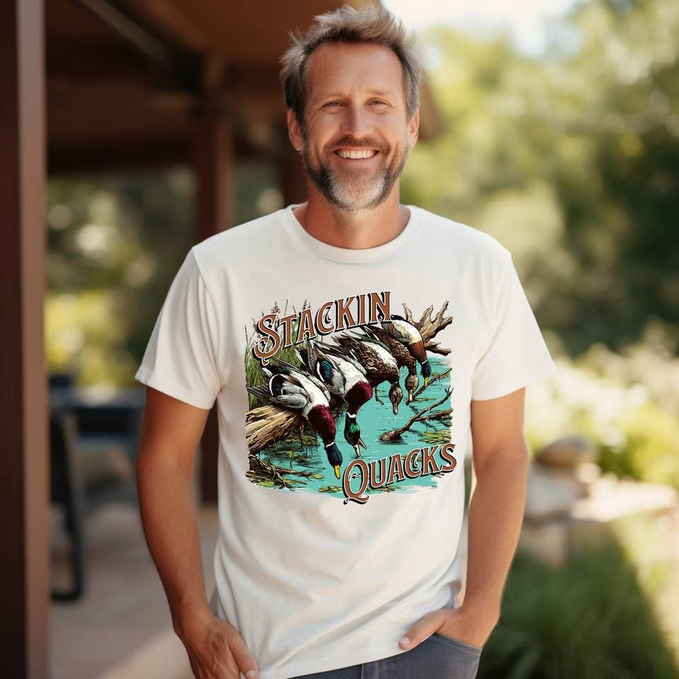 Stackin Quacks Men’s T- Shirt