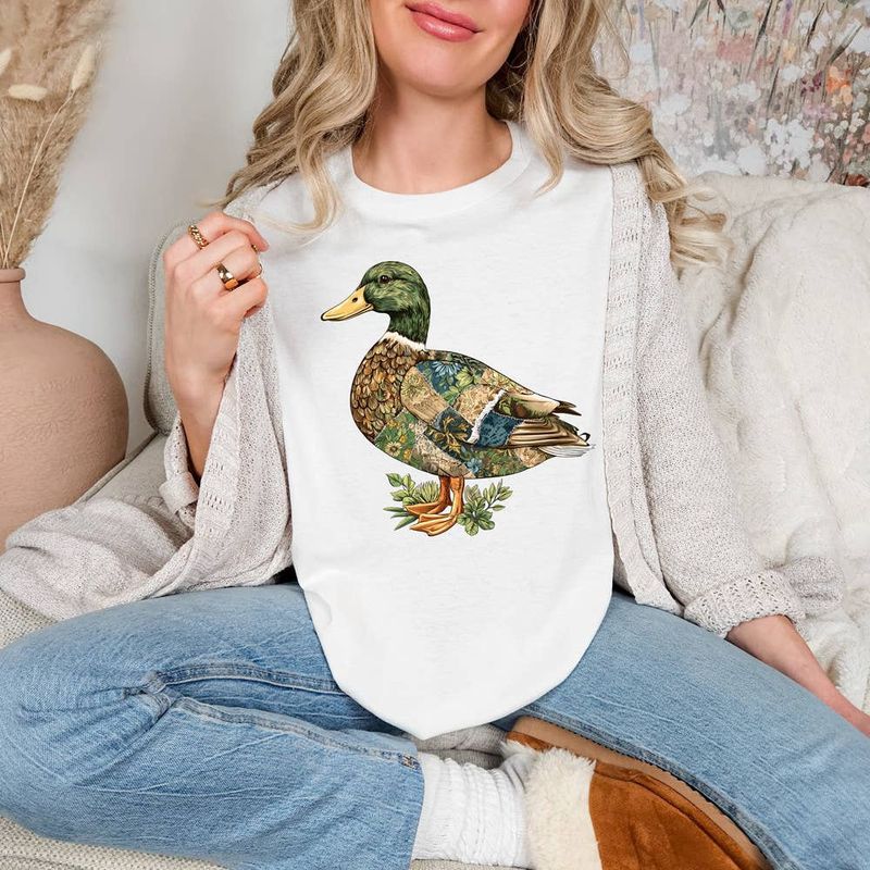 Faux Quilted Duck Shirt