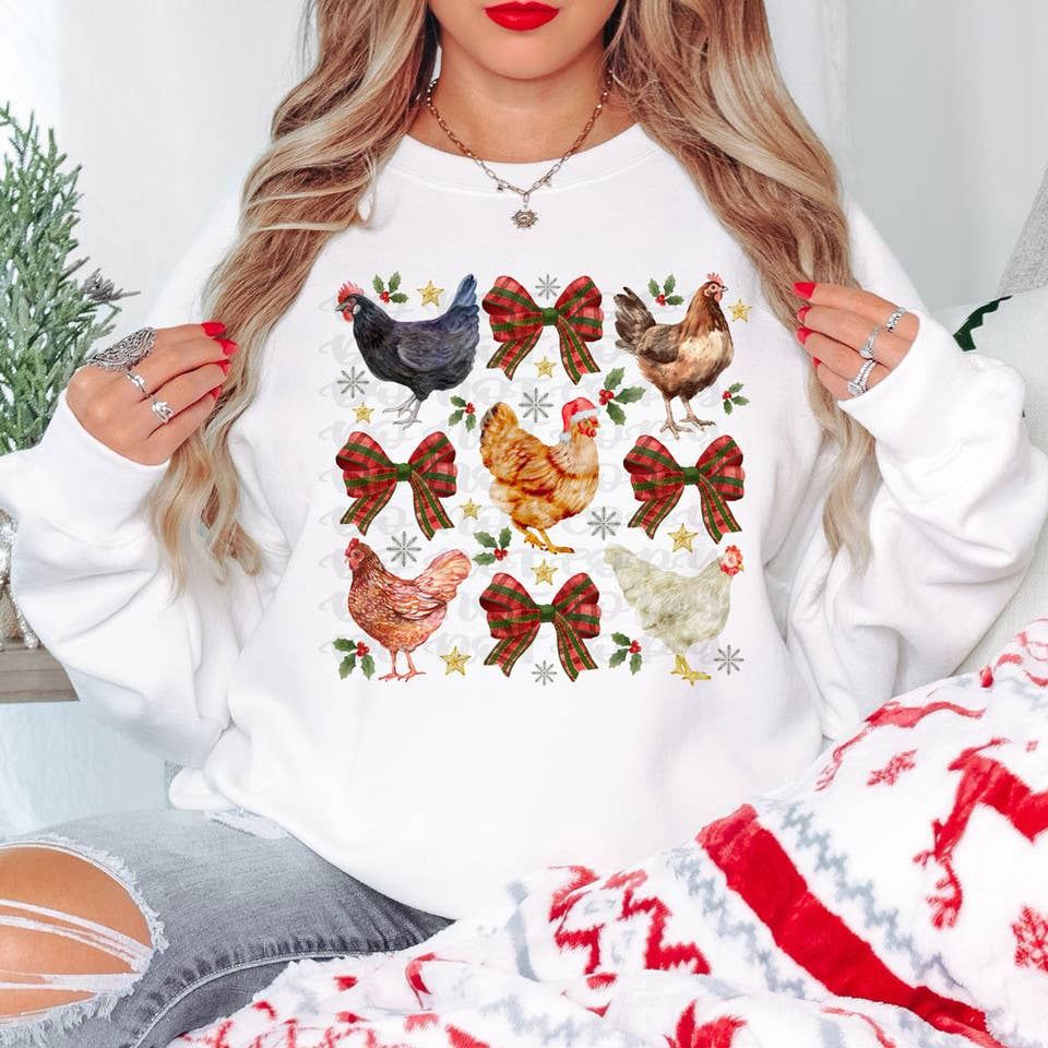 Chicken Christmas Sweater