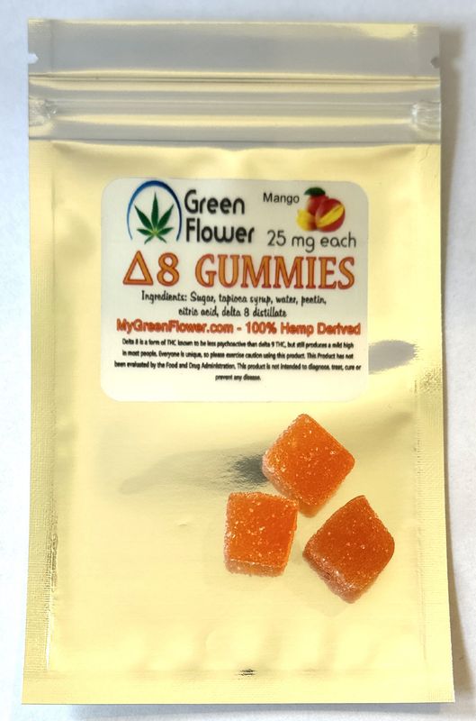 25 mg Delta 8 Gummies