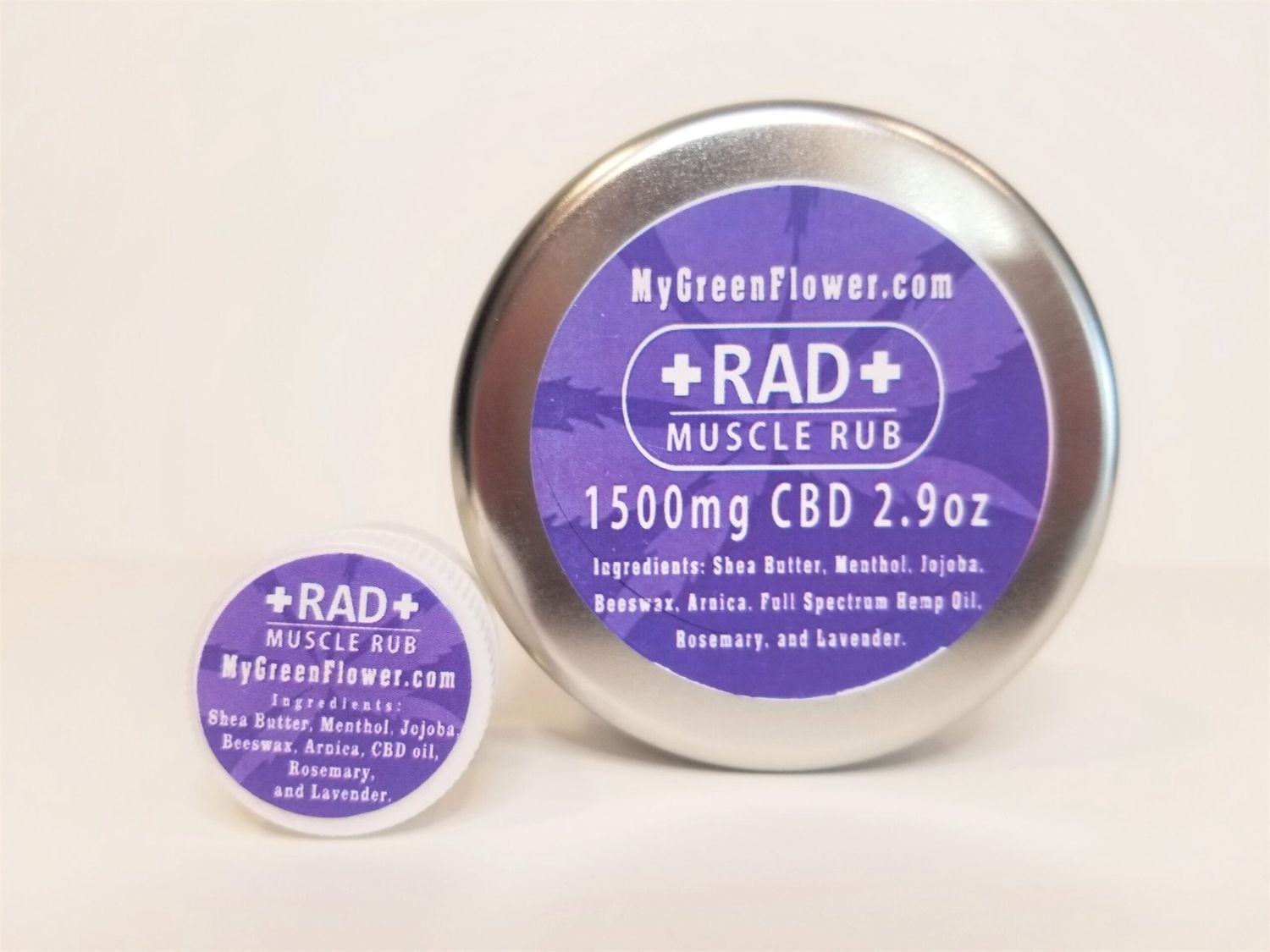 SAMPLE - 2000 mg Full Spectrum RAD Muscle Rub