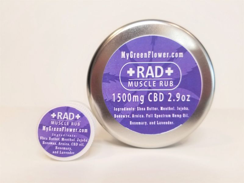 SAMPLE - 2000 mg Full Spectrum RAD Muscle Rub