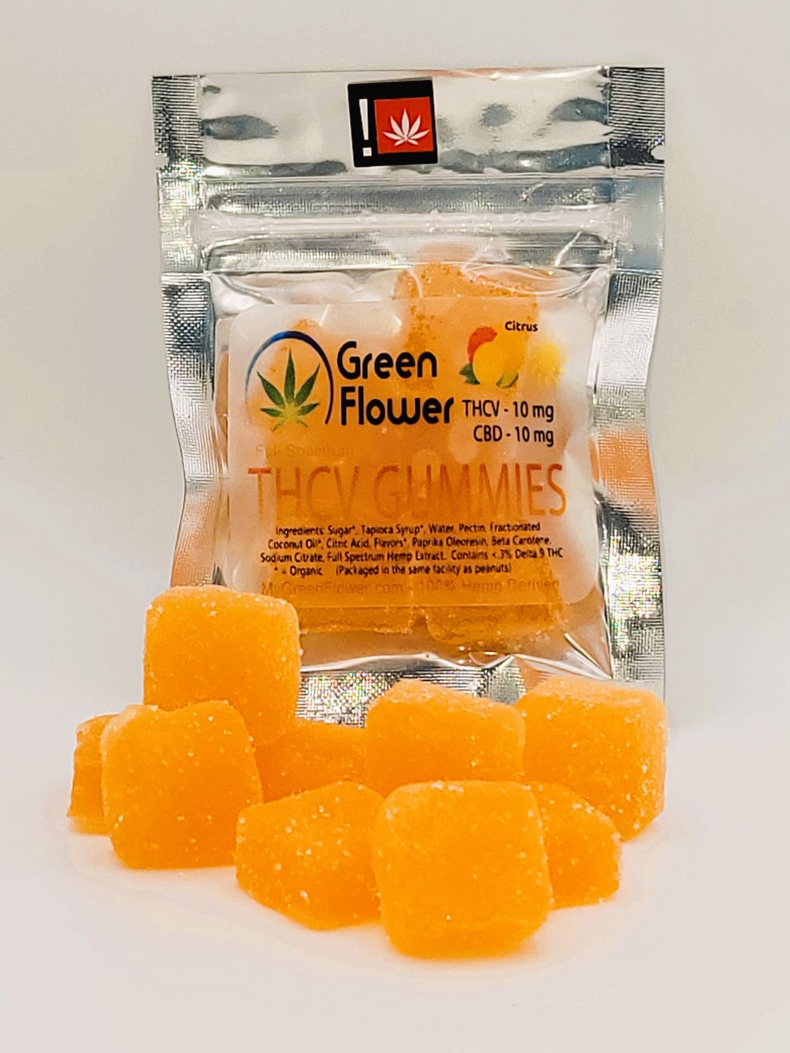 THCV Gummies - Citrus, Variation: 5 Pack