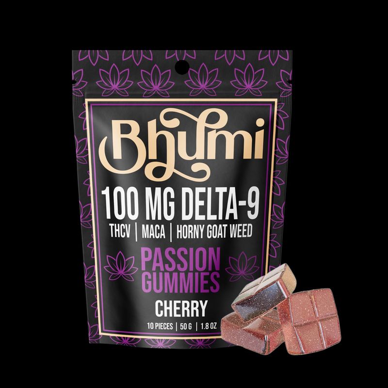 Delta 9 - Passion  Cherry Gummies