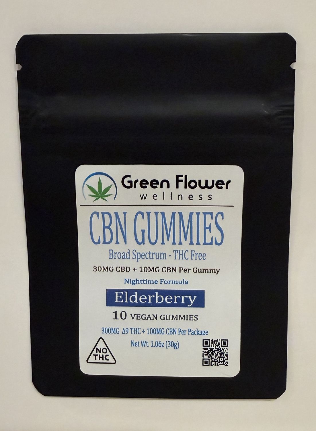 30mg Elderberry - Broad Spectrum CBD Gummies w/ CBN, Variation: 10