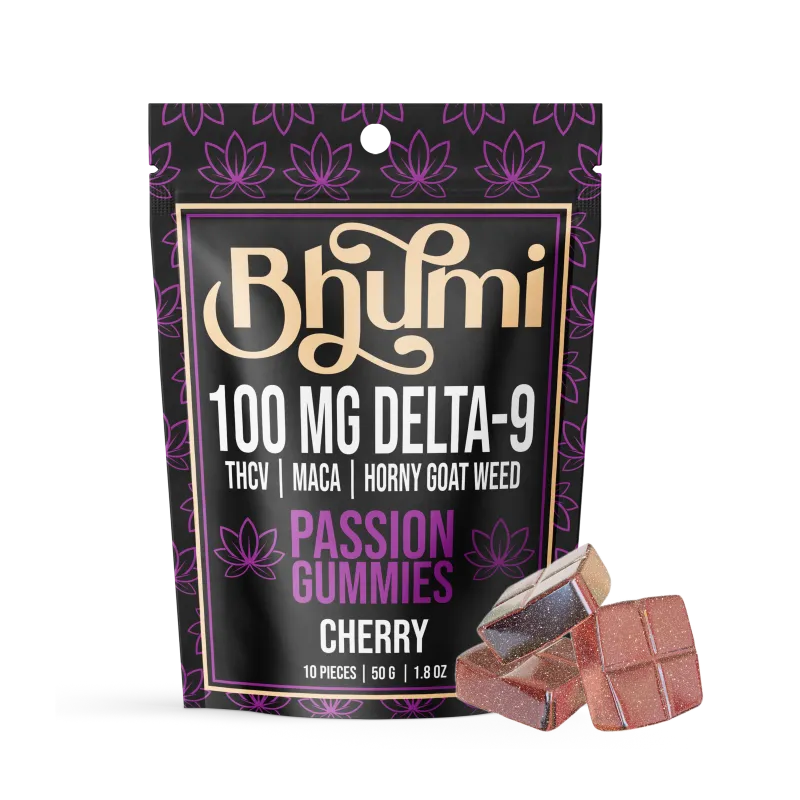 Delta 9 - Passion  Cherry Gummies