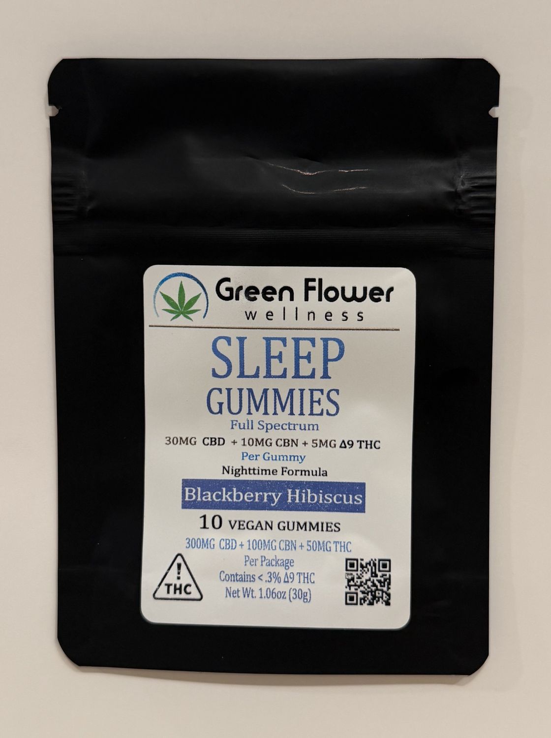 Delta 9 Sleep Gummies - Blackberry Hibiscus, Variation: 5 Pack