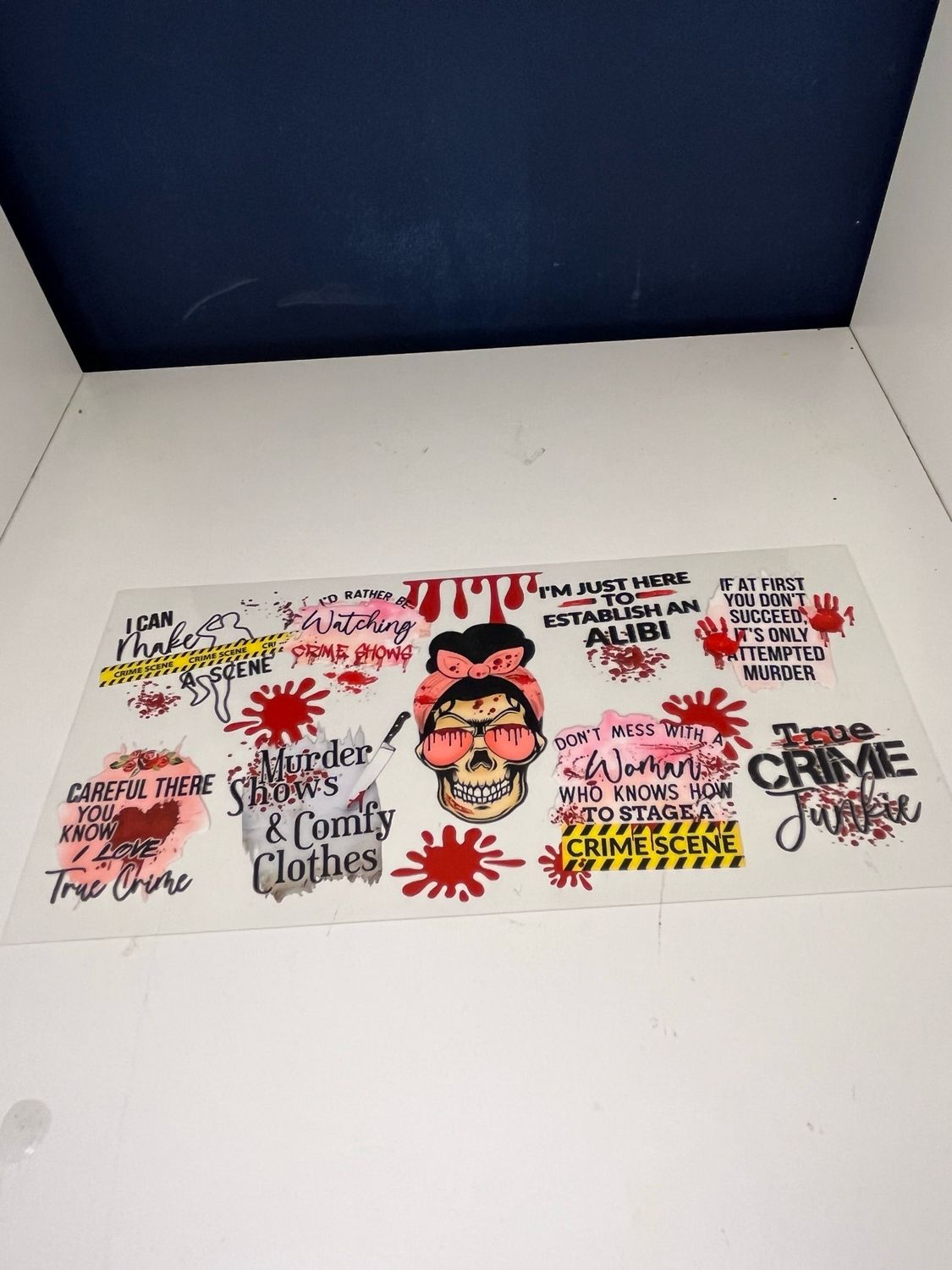 True Crime Decals