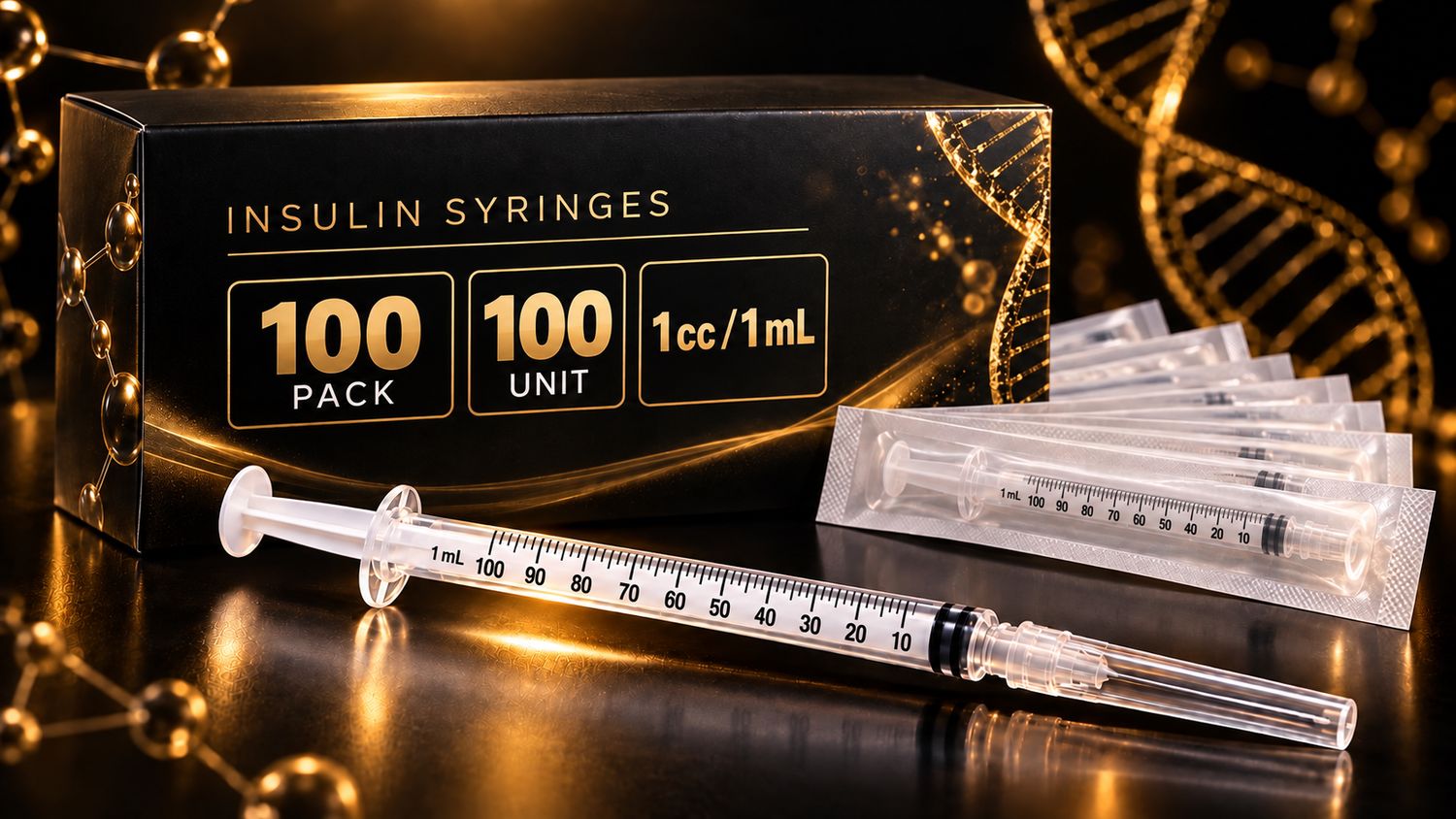 Syringe 100 Count 1cc