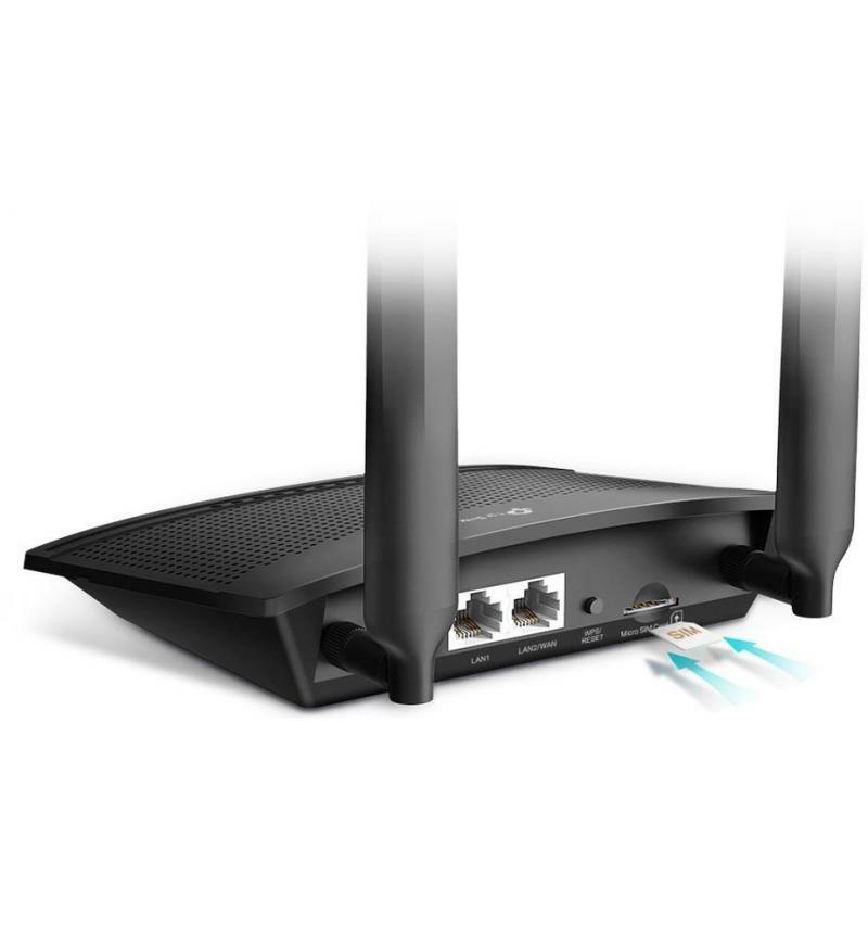 TP-Link TL-MR100 Wireless N 4G LTE 300MBPS Router TP-Link TL-MR100 Wireless N 4G LTE 300MBPS Router