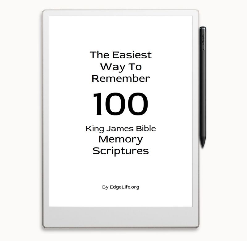 How to Remember 100 KJB Memory Scriptures for ReMarkable 2 & Paper Pro. PDF