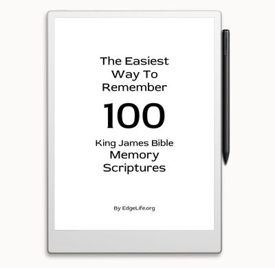 How to Remember 100 KJB Memory Scriptures for ReMarkable 2 & Paper Pro. PDF