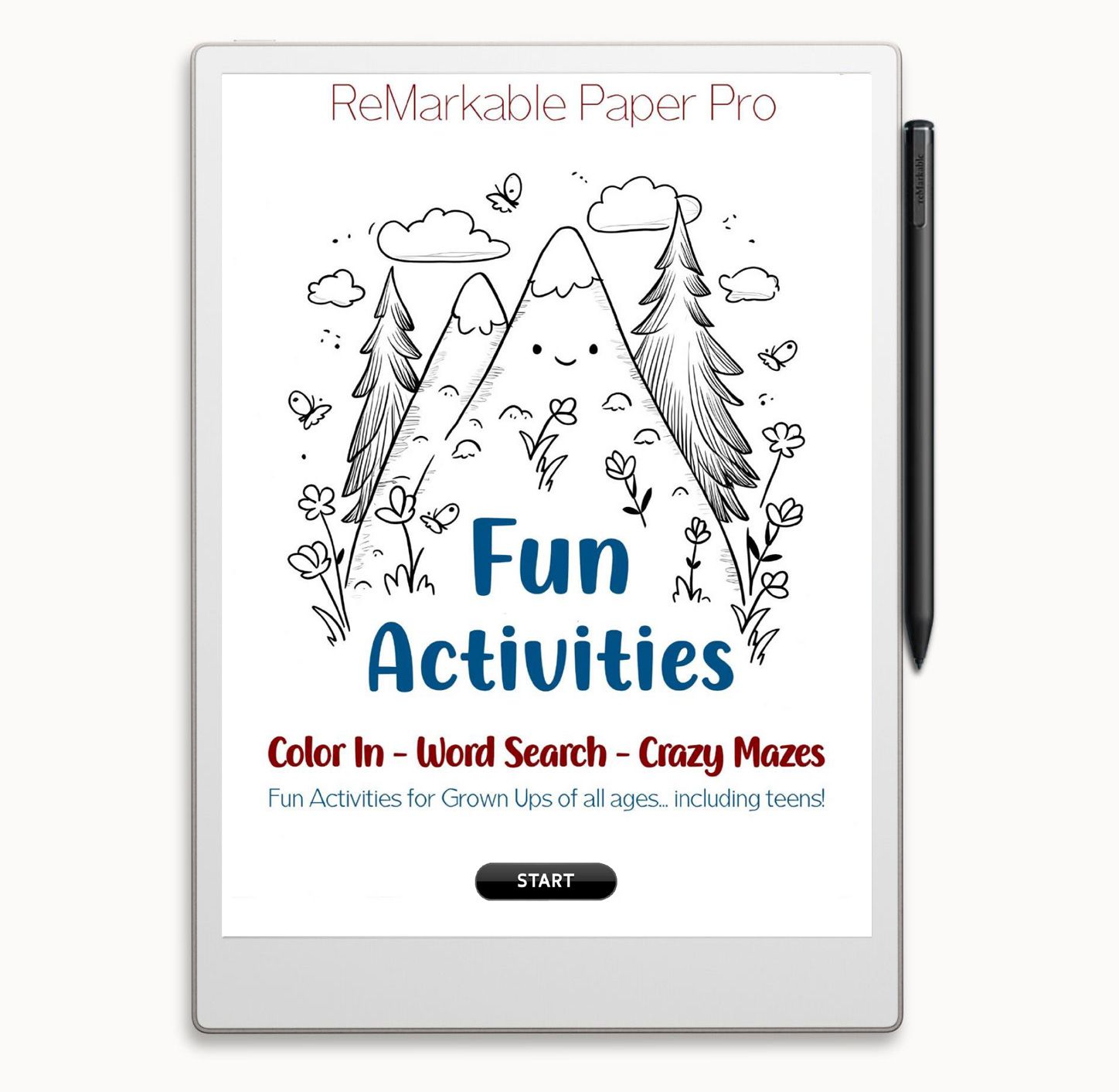 FUN ACTIVITIES Book for Remarkable Paper Pro & ReMarkable 2 PDF.