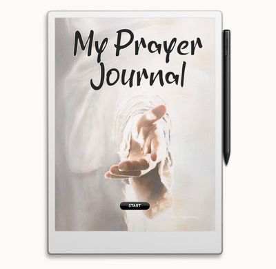 2026 Prayer Journal List: Christian Prayer Planner for ReMarkable 2 & ReMarkable Paper Pro PDF.