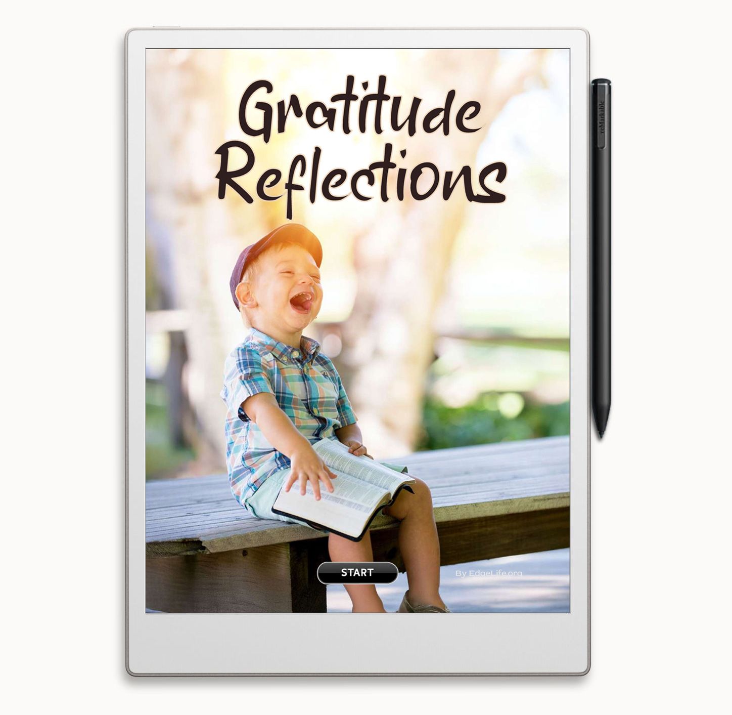 GRATITUDE REFLECTIONS for ReMarkable Paper Pro & ReMarkable 2. PDF.