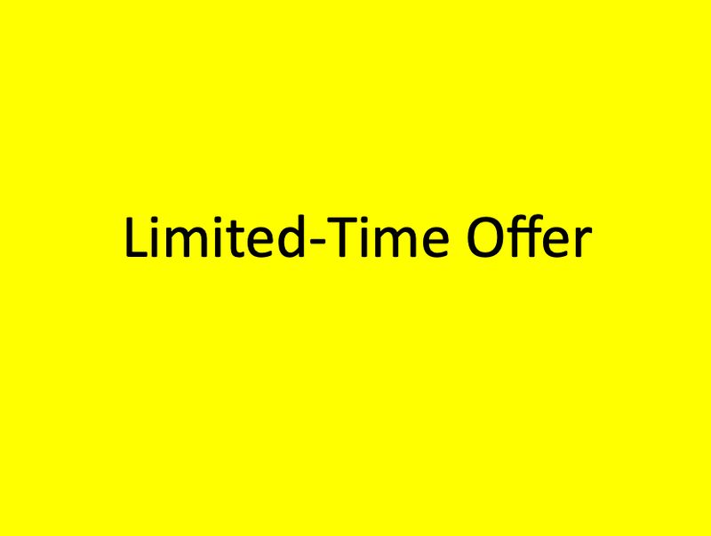 Limited-Time Offer