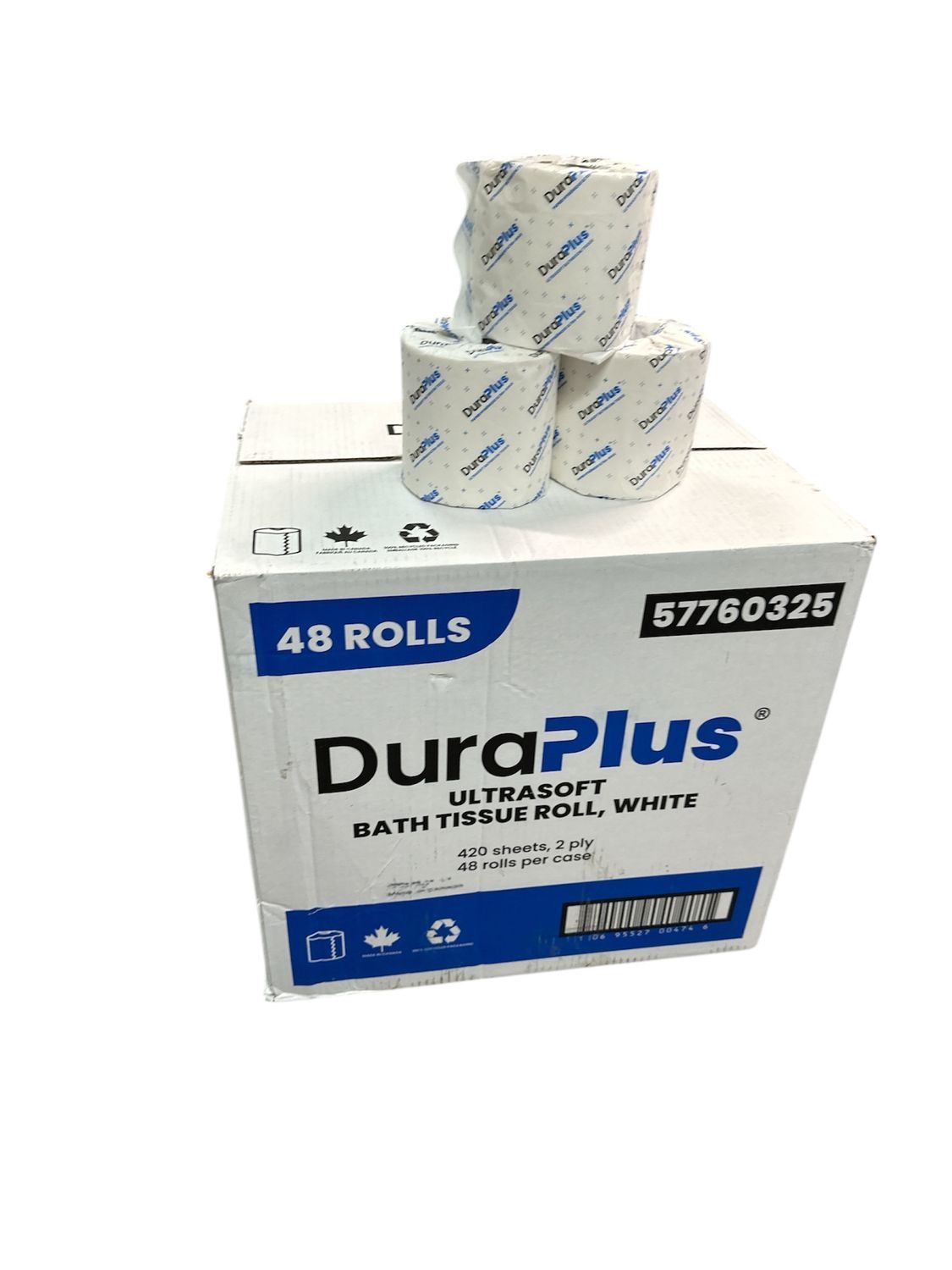 2 Ply Standard Bathroom Tissue (420 Sheets Per Roll) (Case Of 48 Rolls)