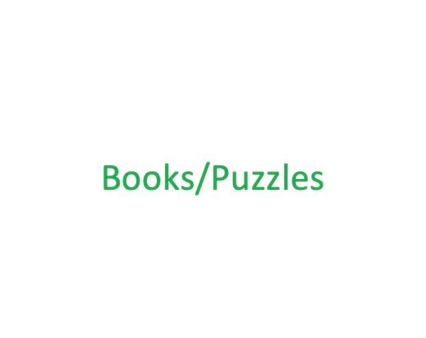 Books/Puzzles