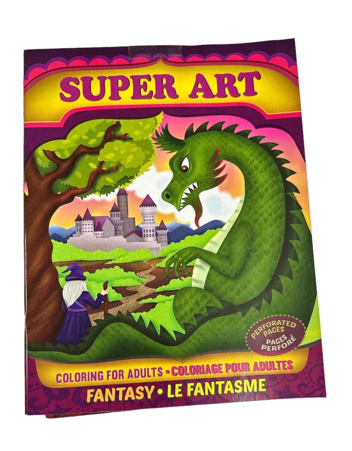 Super Art (Coloring For Adults)