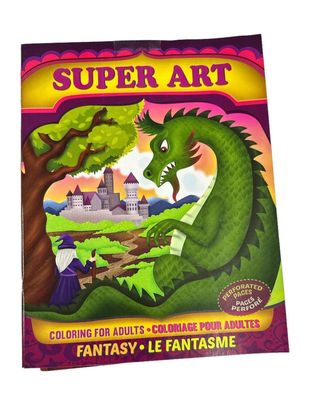 Super Art (Coloring For Adults)