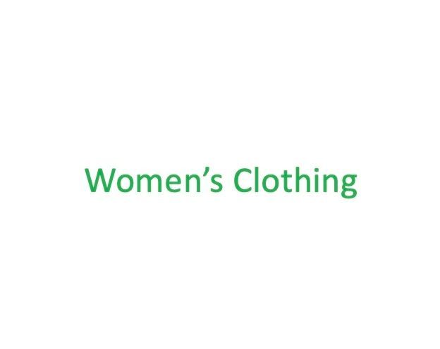 Women&#39;s Clothing