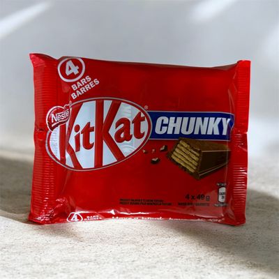 Nestle KitKat CHUNKY 4 X 49 g WAFER BAR