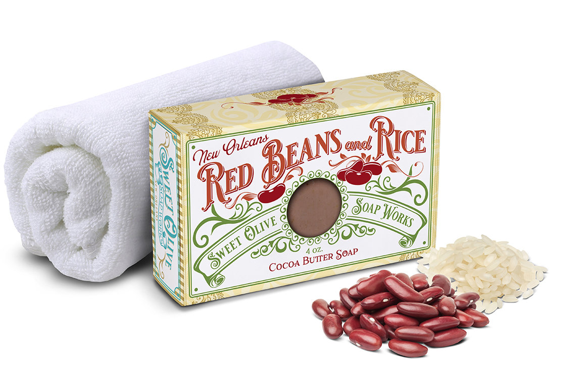 New Orleans Red Beans & Rice Cocoa Butter Soap