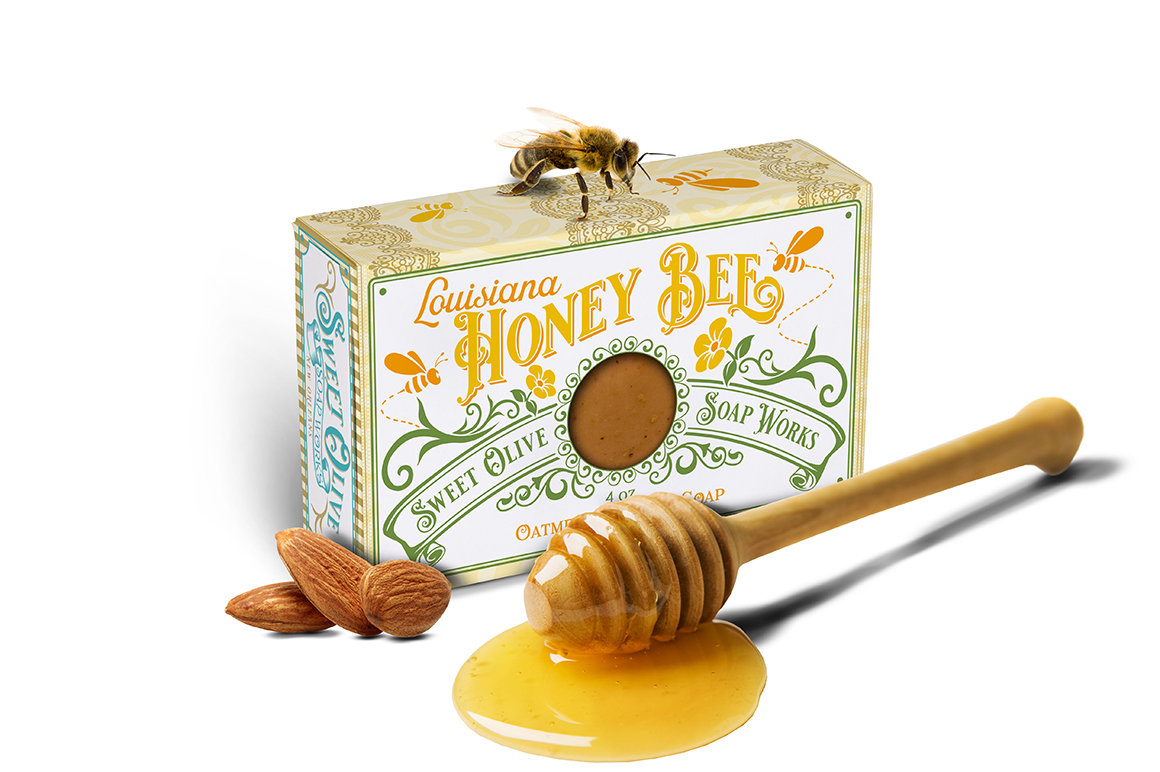 Louisiana Honey Bee Oatmeal & Honey Soap