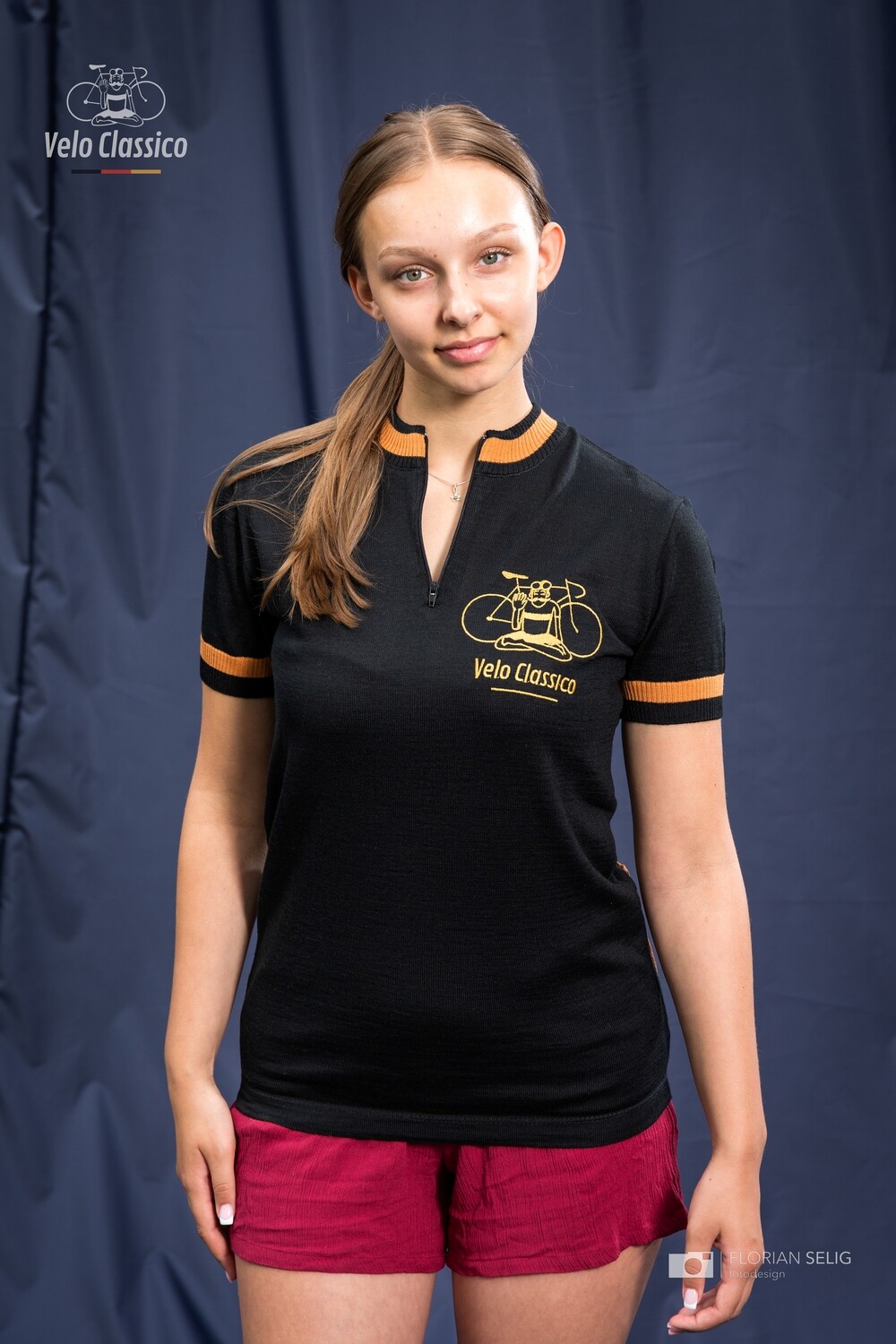 VC Wolltrikot - leichte Qualität - schwarz