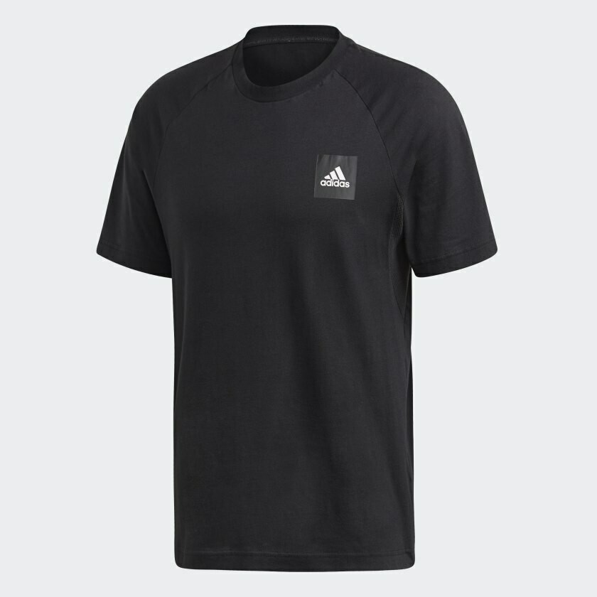 Чёрная футболка Adidas MUST HAVES STADIUM сезон 20/21 с гербом клуба