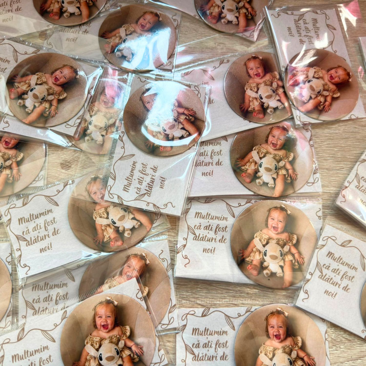 Magnet de frigider personalizat cu fotografie – 6,5 cm