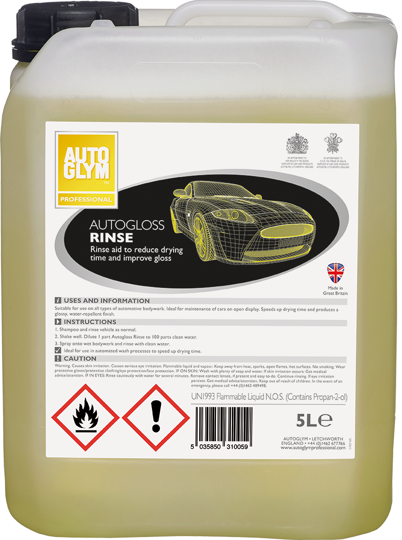 AUTO GLOSS RINSE 5L