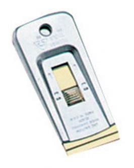 GLASSCHRAPER &#39;HANDLEY&#39; IN METAAL