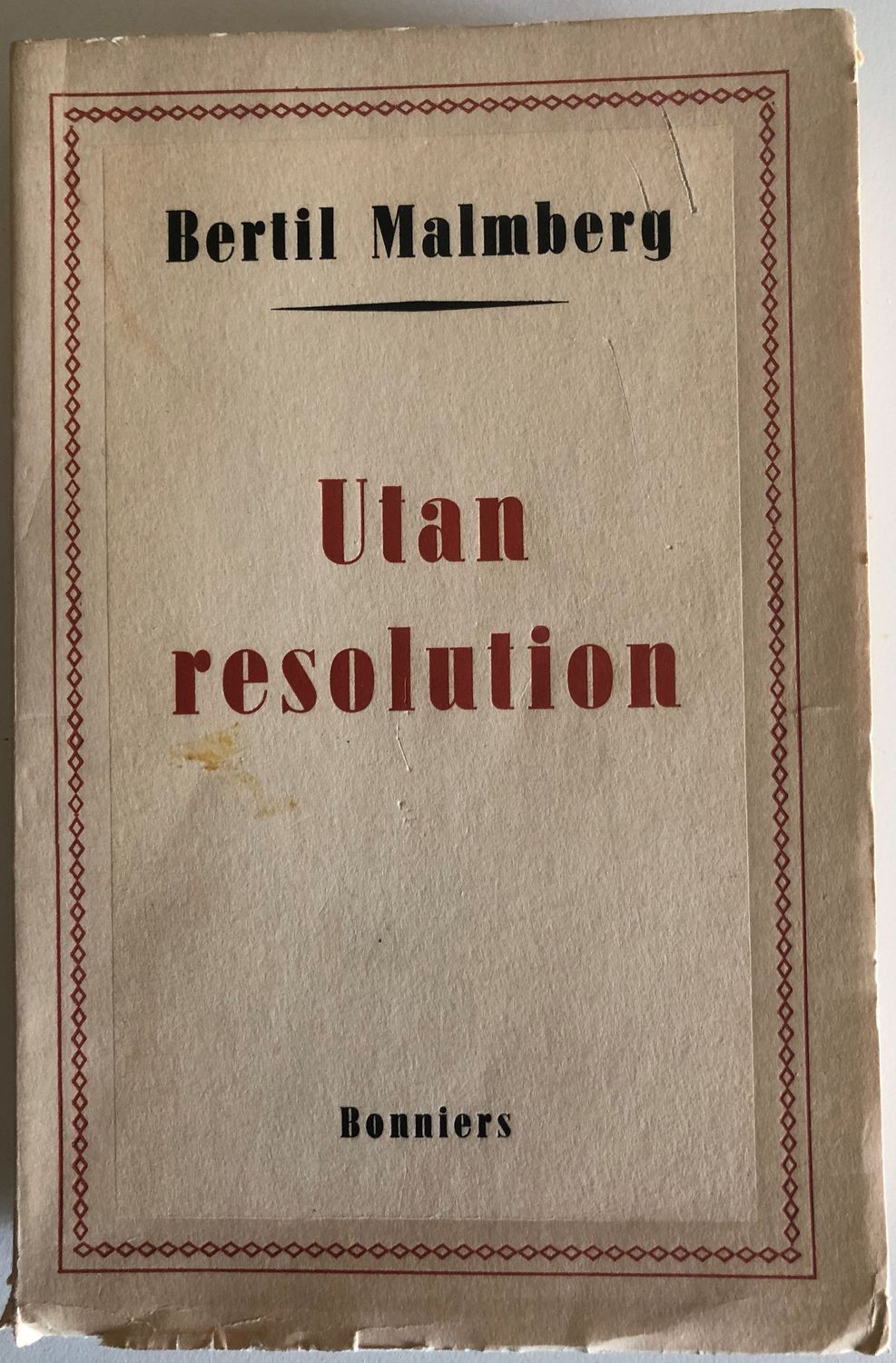 Utan resolution