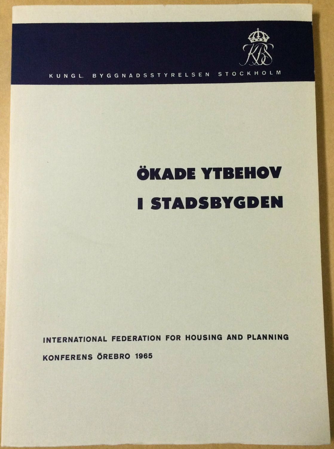 Ökade ytbehov i stadsbygden