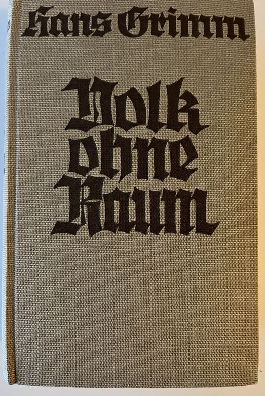 Wolk ohne Raum - Hans Grimm